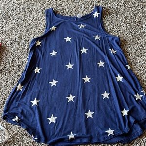 Women’s, old navy, stars, size small, tank top